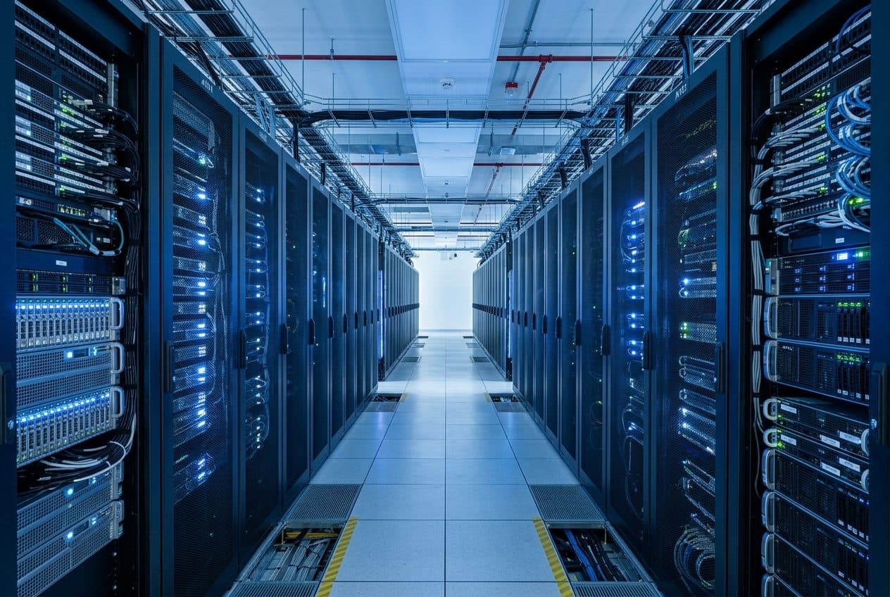 Modern cloud infrastructure data center